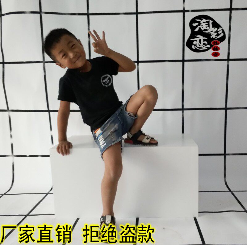 Children Photography Props Cube Cube Square Wooden Mound Photo Props Photo Gallery New Creative Products Shooting Props