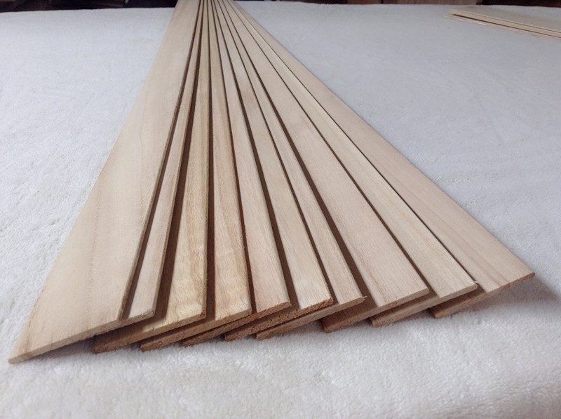 Handmade model production materials Tong wood chip thin sheet teaching utensils Balsa wood chip model materials can be customized