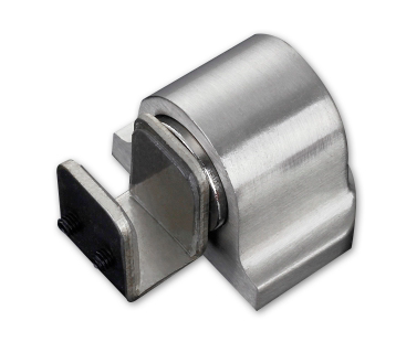 10-12mm glass door stop strong magnetic door touch positioning limiter glass door door suction-free perforated glass floor suction