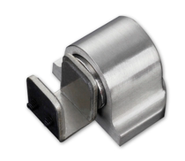 10-12mm glass door stop strong magnetic door touch positioning limiter glass door door suction non-perforated glass floor suction