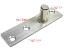 Floor spring fittings top shaft glass door without door head frameless door upper piece fixed upper bracket top piece
