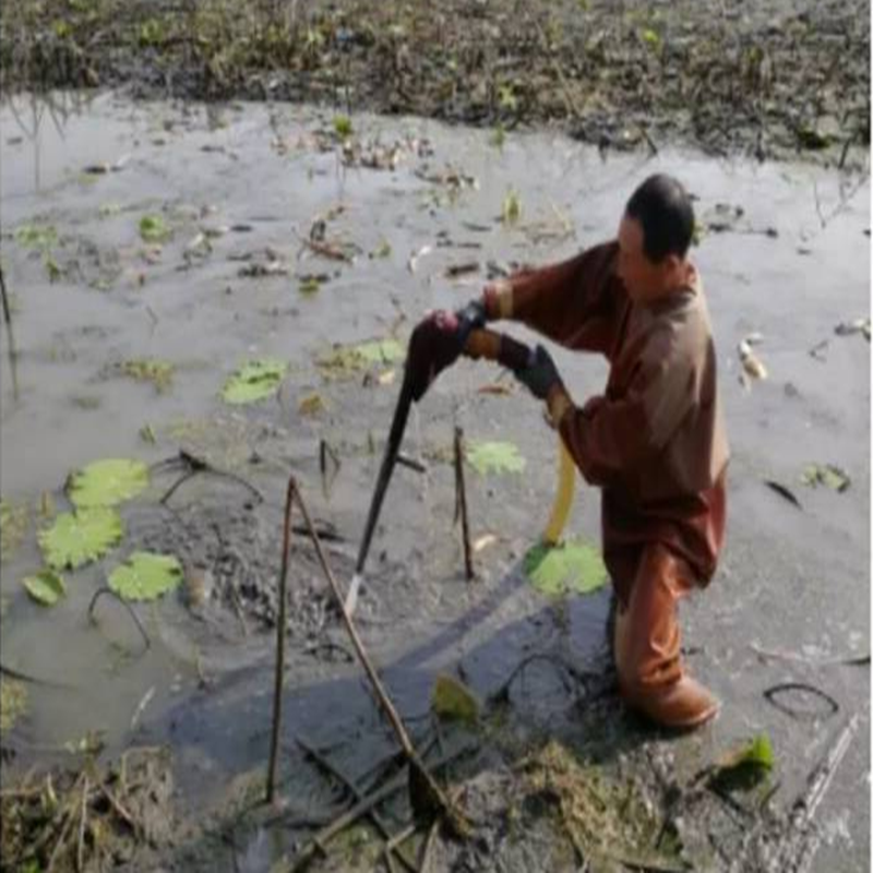 Bending water gun head digging lotus root high pressure water gun digging tool water gun digging lotus machine digging lotus high pressure water gun