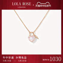 Lola Rose Lola Rose Heart Lock Series Necklace Womens High-end Light Luxury Niche 520 Valentines Day Gift