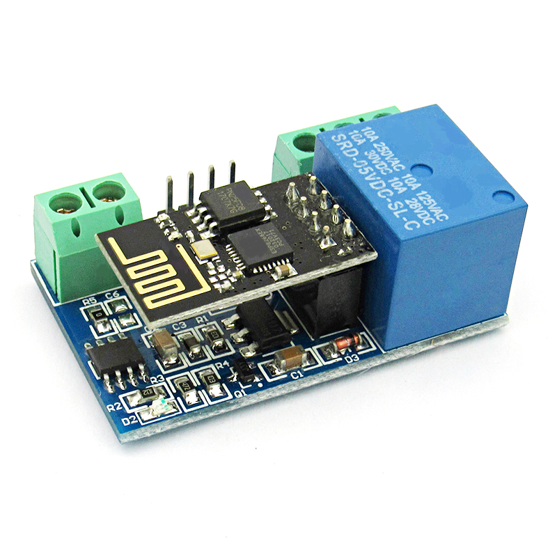 ESP8266 5V WiFi relay IoT smart home phone APP remote control switch