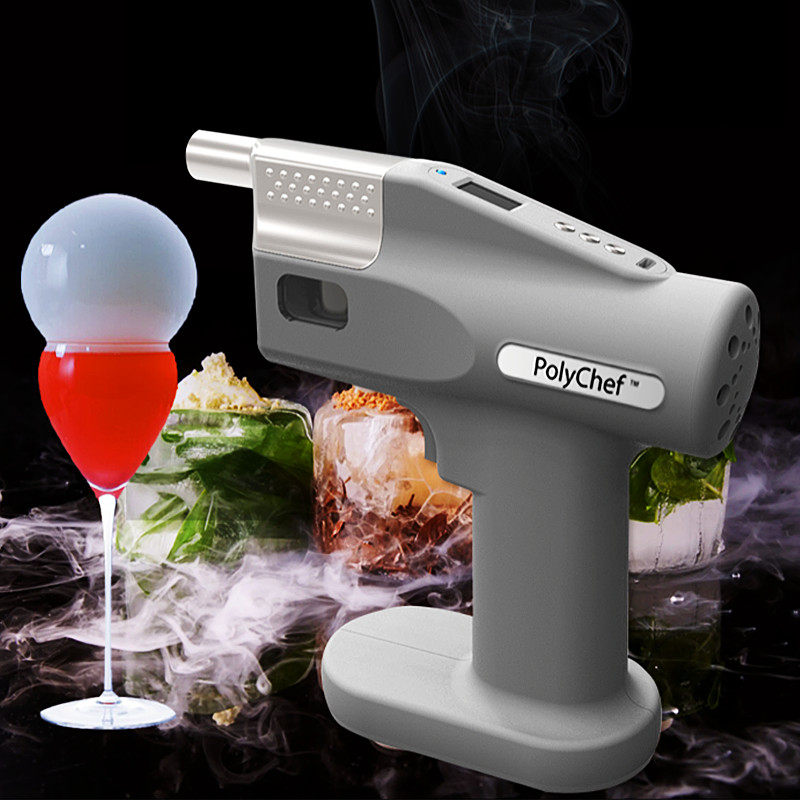 American Cocktail Bar Molecular Cuisine Smoke Gun Shake Sound Coffee Bubble Machine Spot Flavour Blaster2