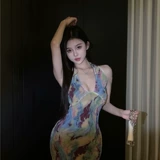 Топ без лямок, платье, сексуальная юбка, мини-юбка, в американском стиле, по фигуре, с акцентом на бедрах