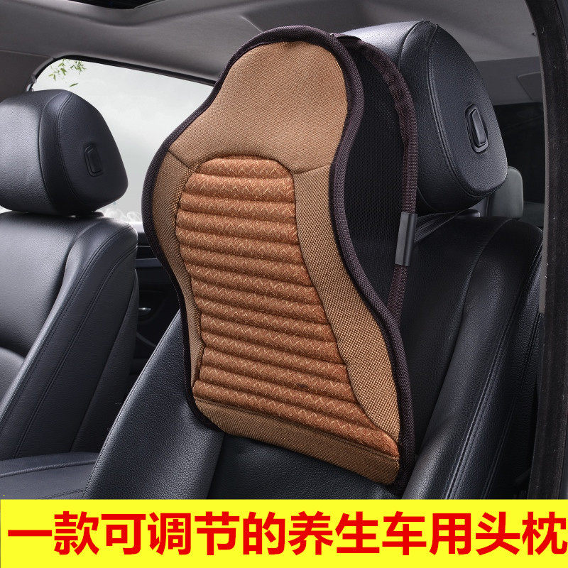Four seasons car seat pillow linen size truck passenger car car driver driver neck pillow car headrest