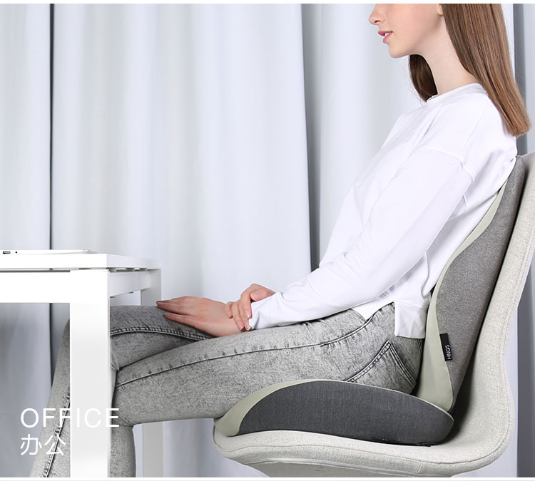 Hnos đệm thắt lưng văn phòng gối thắt lưng đệm ghế đệm lưng thắt lưng đĩa đệm thắt lưng bà mẹ gối - Trở lại đệm / Bolsters gối tựa lưng văn phòng cao su non