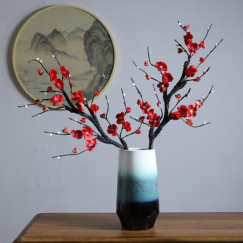 New Chinese ceramic Zen Vase Light Extravaganza CREATIVE FLORIST LIVING ROOM TV CABINET BEDROOM DESKTOP HOME ACCESSORIES