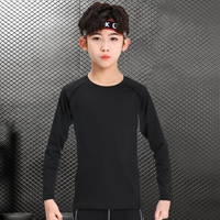 Чистый черный [высокая пульская тренировка] длинные рукава