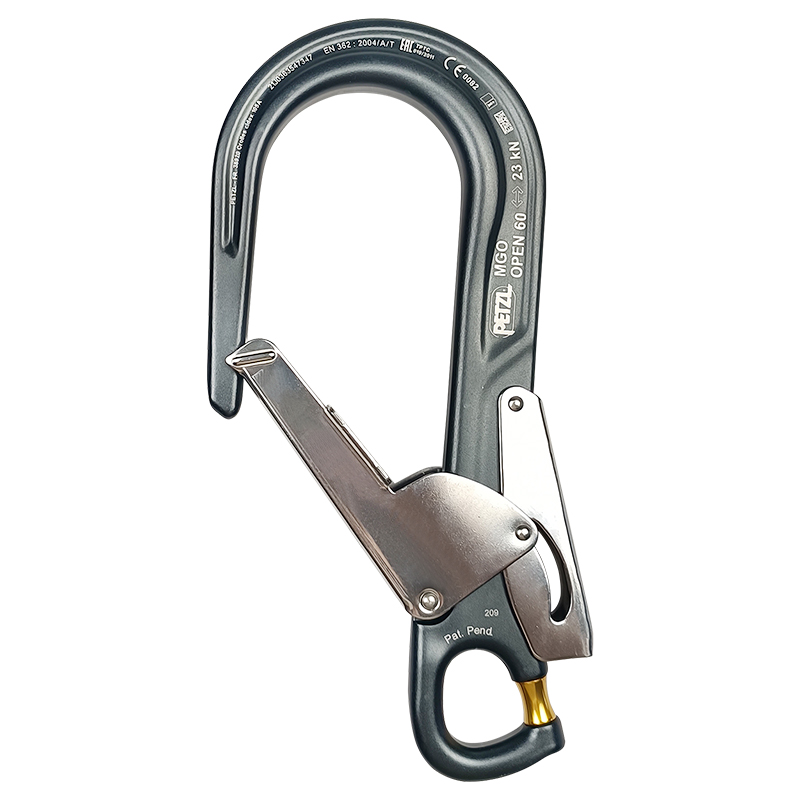 PETZL climbing MGO OPEN 60 INDUSTRIAL ROPE RESCUE LARGE OPENING AUTOMATIC GUIDE LOCK CATCH MAIN LOCK SPOT -TAOBAO