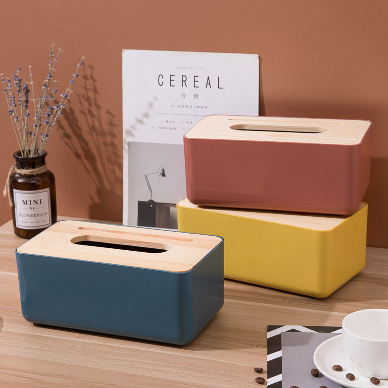 Tissue box toilet paper box living room creative toilet dining room tissue box multifunctional desktop remote control storage roll toilet paper box - Taobao
