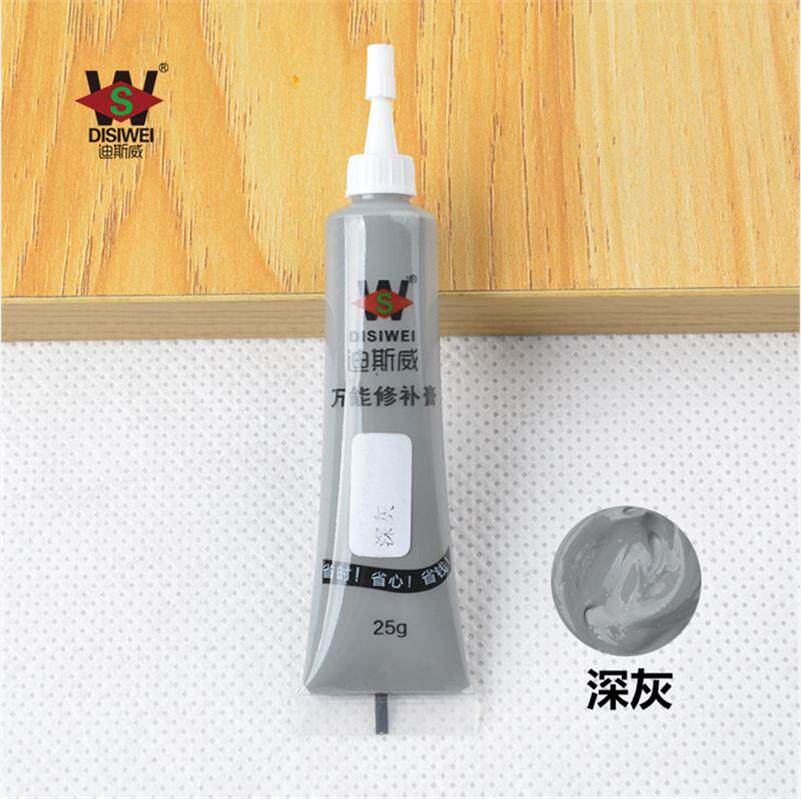 Lacquer-free board Real wood Furniture Door Furniture Powder Wall Patched Waxy Pen Fabric Crater Hole Nail Eyeball Repair Cream White Black Grey