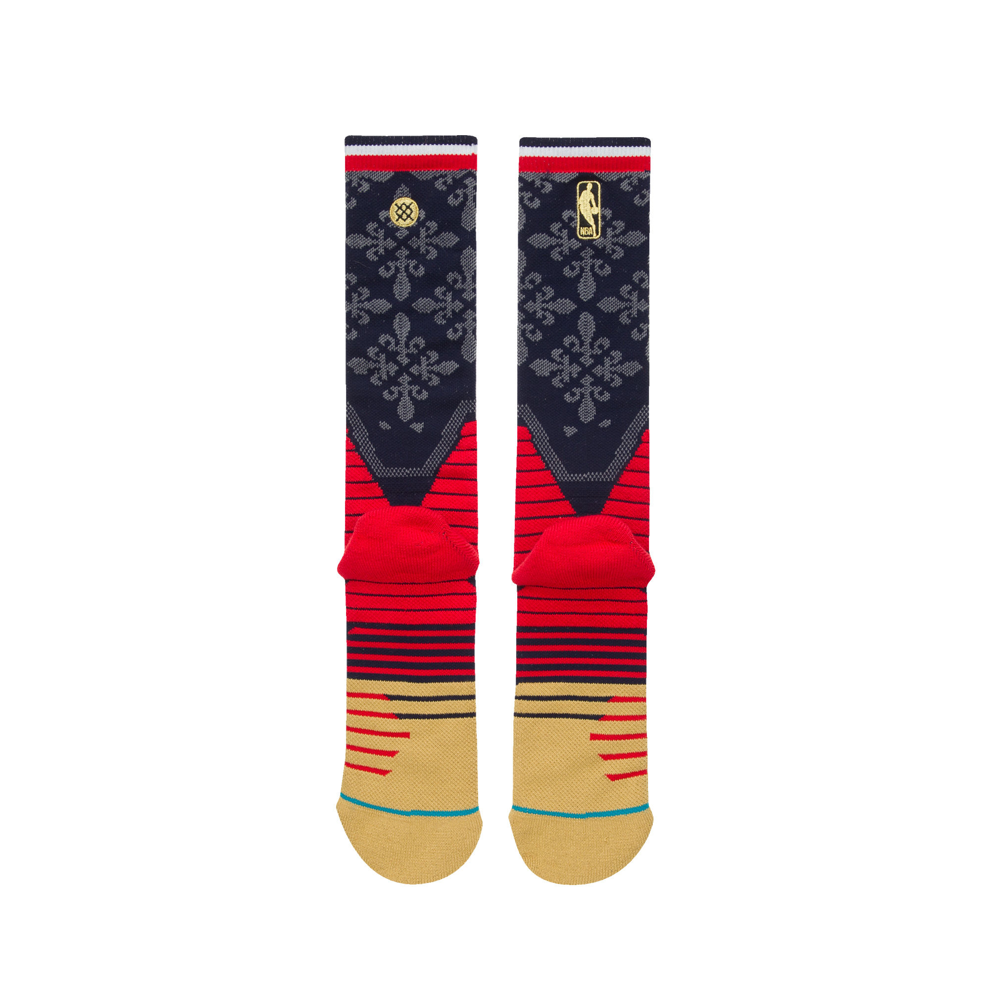 STANCE tài trợ cho NBA All-Star Game Player Edition Professional Basketball Basketball Elite Elite Khăn Khăn đáy thể thao tất cao tất vớ