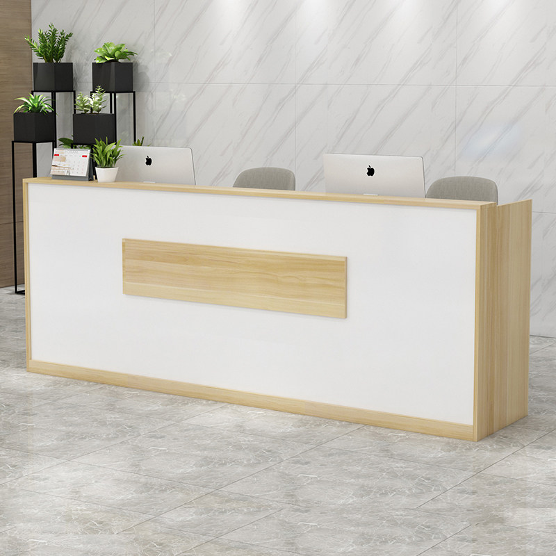 Cash register reception desk simple modern commercial bar cabinet tobacco and wine store reception desk shop small counter - Taobao