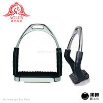 Safety horse rust stirrups stainless steel equestrian pedals horse gear equestrian supplies with RVU Austrian horse equipment British style