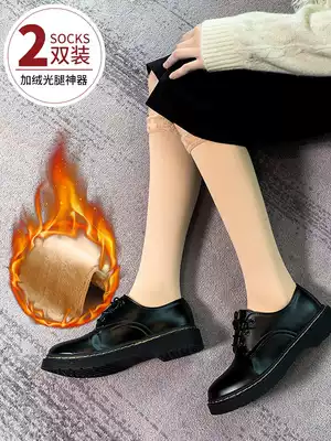 Calf socks women tide ins nude ankle artifact snow socks women winter plus velvet padded high tube Korean ulzzang