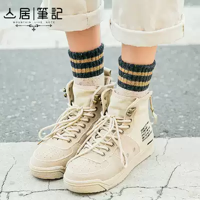 Socks, women's socks, Korean version of college style, autumn and winter, wool socks, children's thickened winter, warm winter ins