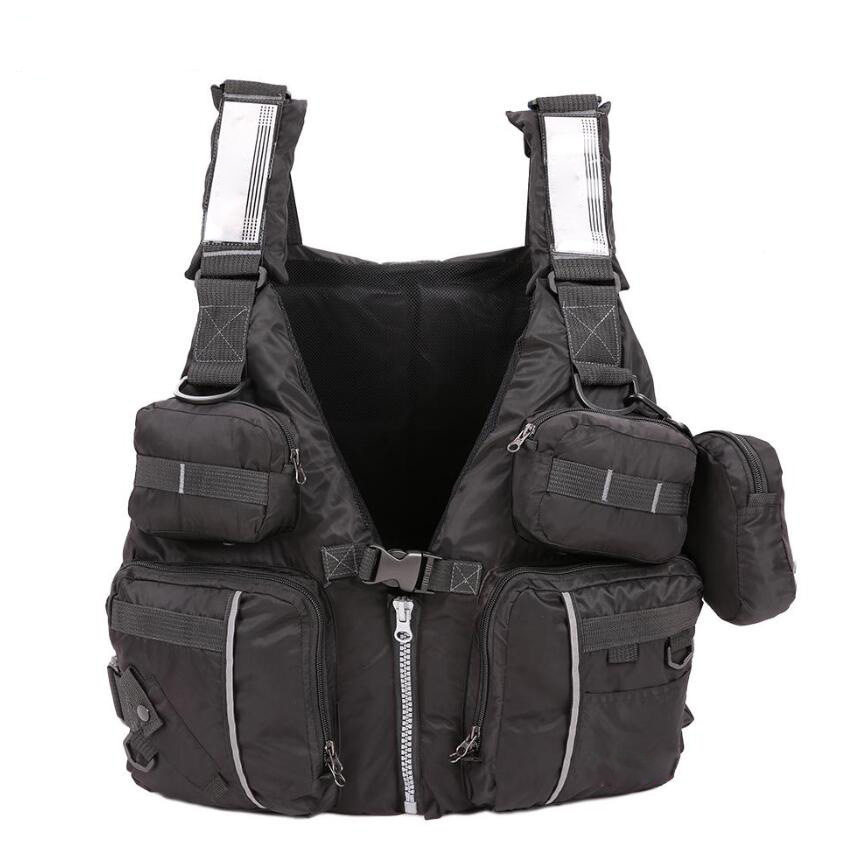 Luya models outdoor fishing sea fishing foam detachable vest life jacket professional large buoyancy vest vest swimsuit