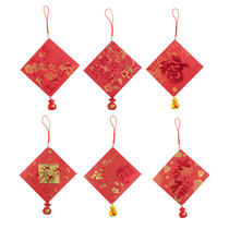 10 2020 fortune tree red envelopes Christmas ornaments profit sealing belt rope line decoration mini money bag New year pendant