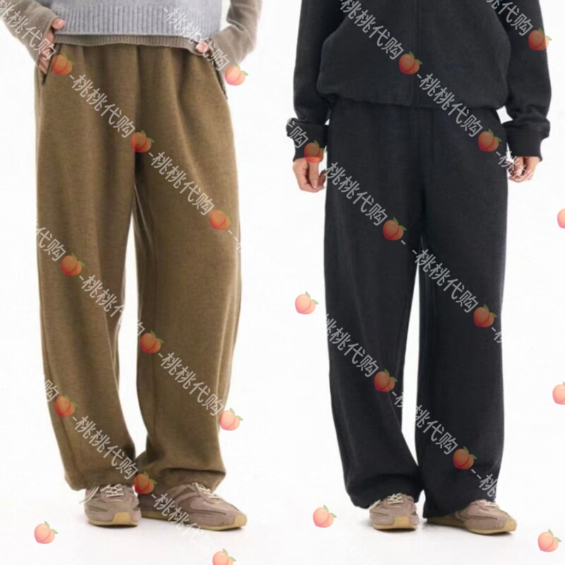 Zug Authentic Product 26 Winter 3 Outdoor Sports Wool-Like Loose Tapered Pants A0263Pa36 Original Price 1950