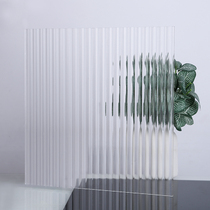 Customized ultra white Changhong glass water pattern stone pattern diamond pattern small wick art glass embossed tempered glass