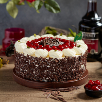 (10 20 pre-sale) 85 degrees C fresh birthday cake mellow cherry black forest cake mousse cream