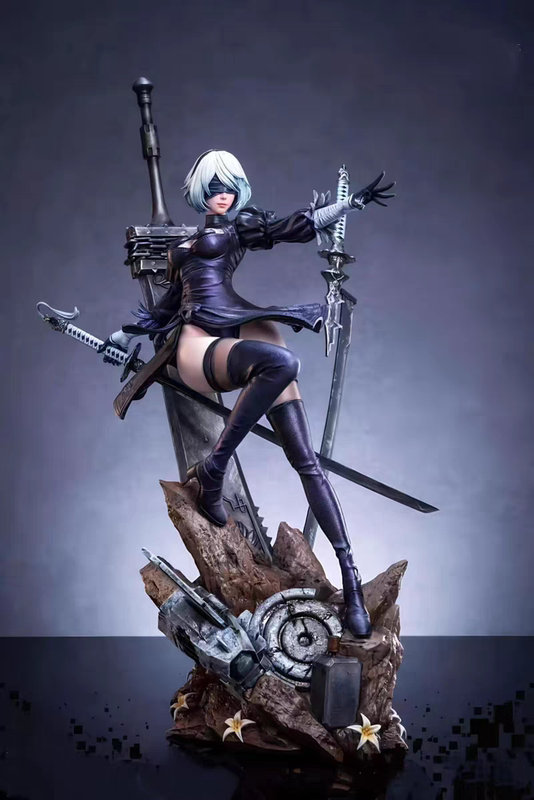 Special Offer! 2B Nier: Automata Figure [Only the Nine Models in the Picture Will Be Sent] Anime Trendy Toy Decoration Gift