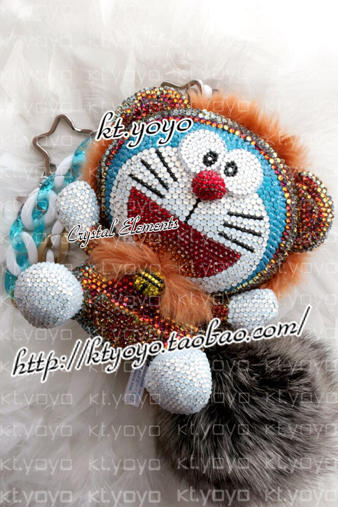 Austrian Crystal Sticker Out - Edition Leo Dora A Dream Machine Cat Tinking Hanging