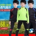 Bộ đồ tập bóng đá cho trẻ em bộ đồ dài tay cho bé trai quần áo phù hợp với mùa xuân và mùa thu - Bóng đá