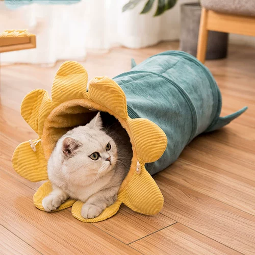 Универсальный съёмный удерживающий тепло туннель на четыре сезона, кот, домашний питомец