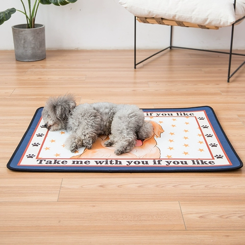 Охлаждающий нескользящий коврик, летний ковер для сна