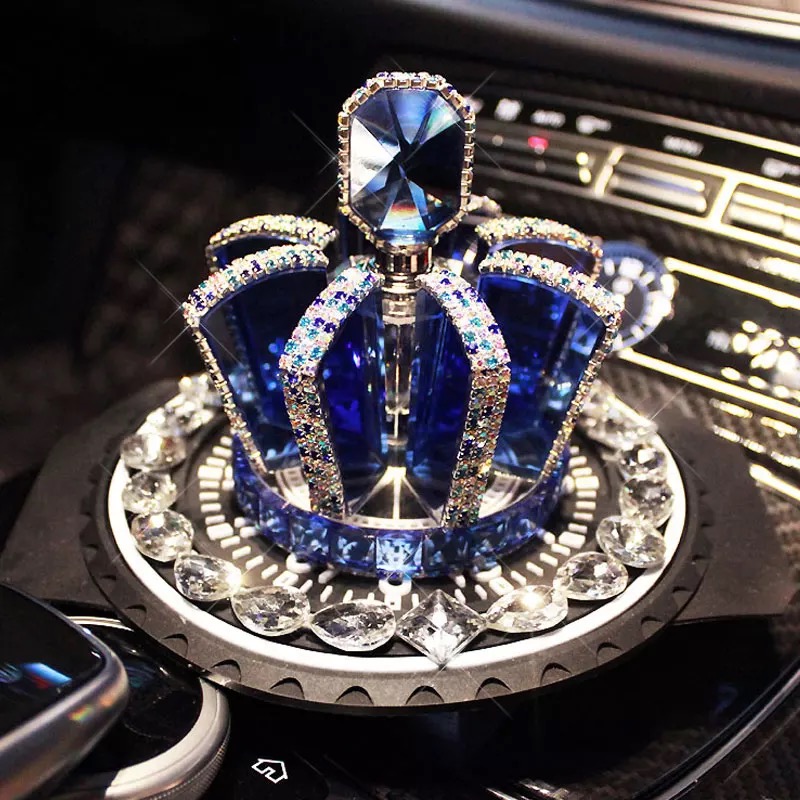 Car Trim Supplies Big Whole Car Accessories Pendulum Pieces Drilling Crystal Creative High-end Temperament Cars Perfume scented scents