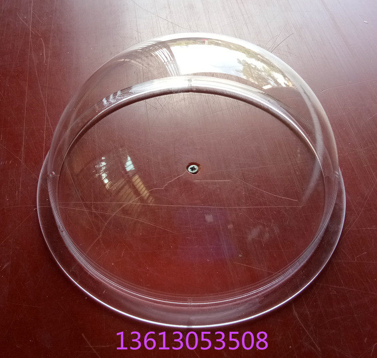 Acrylic hemisphere cover boundless ball transparent milky white various colors lampshade