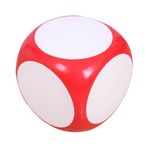 Безопасные безвредные игральные кости из пены, развлекательный игровой реквизит, игрушка, стирай и пиши, обучение, большой размер