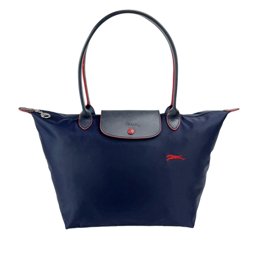 Большой нейлоновый шоппер на одно плечо для матери и ребенка, сумка через плечо, с вышивкой