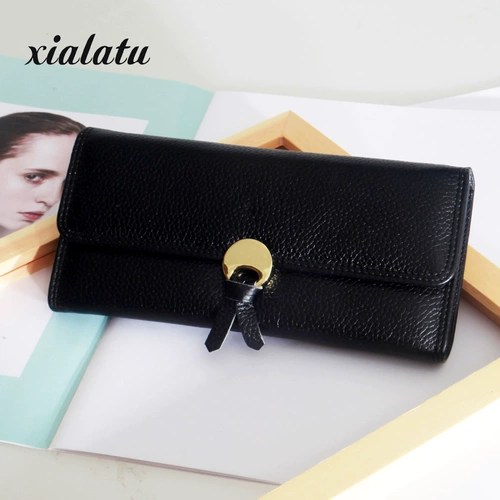 夏拉图 Бумажник, длинная вместительная и большая сумка через плечо, кожаный кошелек, маленькая сумка клатч, 2019