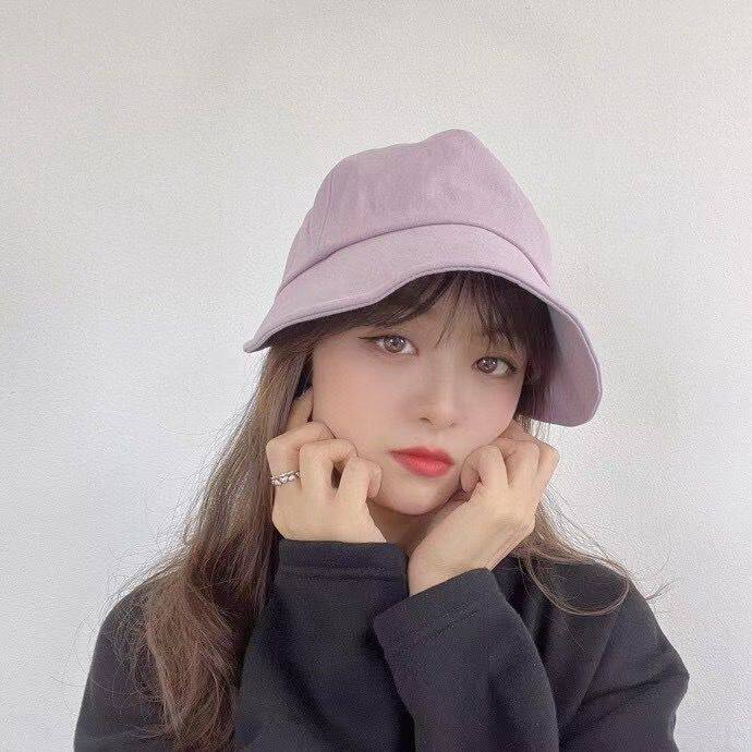 2021 South Korea East Gate New Spring and Summer temperament of Europe and the United States British eaves sun - shade cap female fisherman's cap