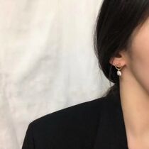 2020 Korea East gate Noii ear decorated Korean version of the Pearl Mori Department 100 hitch Ear Pendant Female Earrings