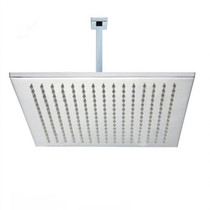 Hotel Clubhouse pool forced induction shower with 304 stainless steel top spray shower 400X400MM