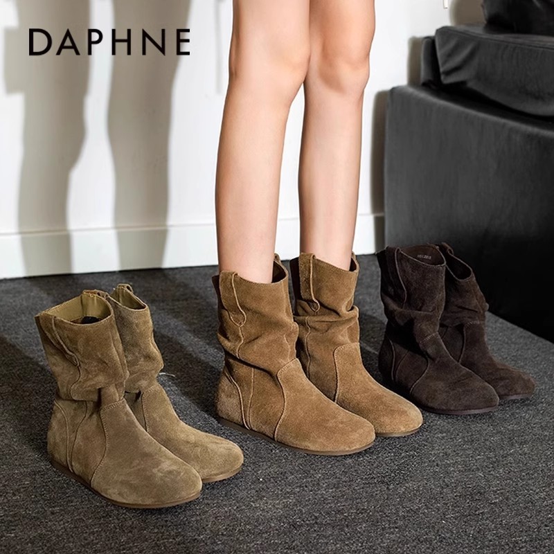 Полусапожки Daphne с внутренней отделкой Birkenstock, женская обувь, ботинки, новинка 2025 года, осенне-зимняя взрывная обувь, ботинки с ворсом, ботинки Martin