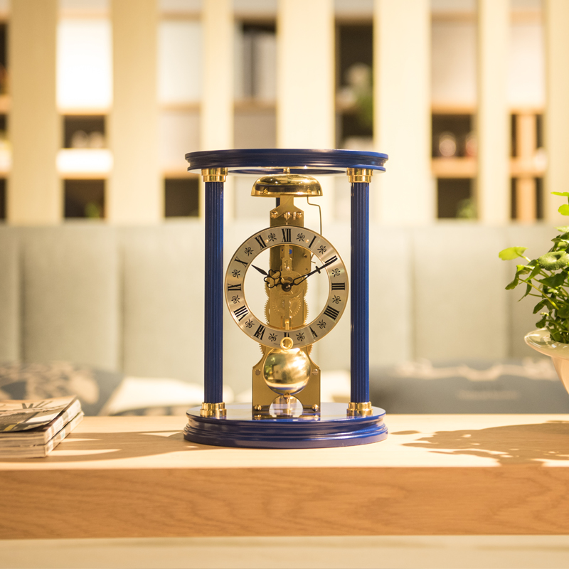 Hermleclocks Hermler Mechanical Stand Clock Living Room Table Clock European Creative Seat Clock Decorative Ornaments