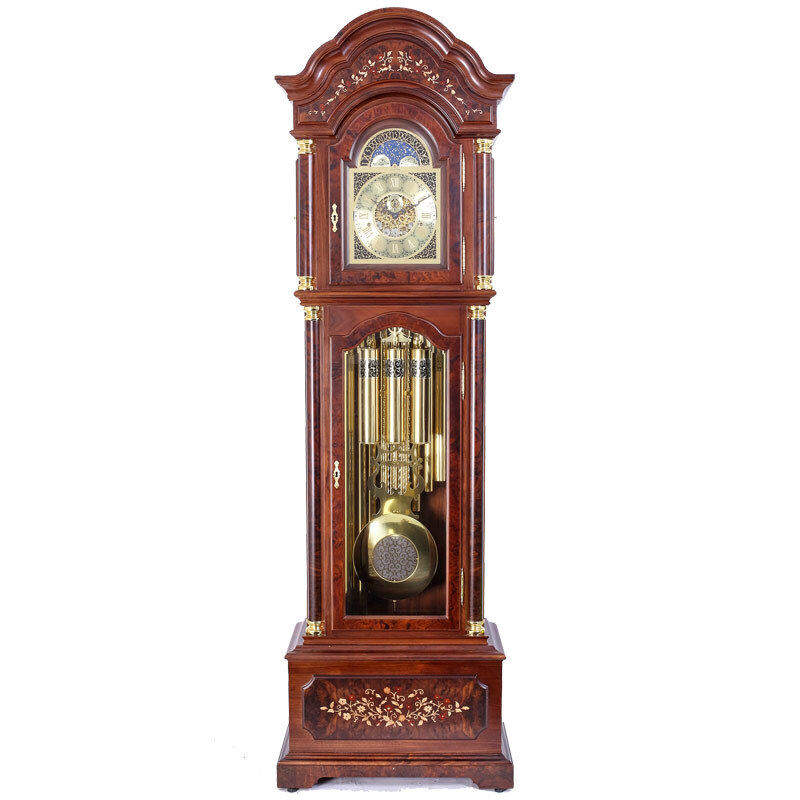 Hermle Hermler brand floor clock living room ornament European decorative grandfather clock American standing clock Chinese vintage clock