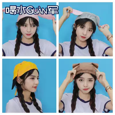 2021 new cartoon swimming cap female head drawstring adjustable swimming cap student lovely hot spring holiday