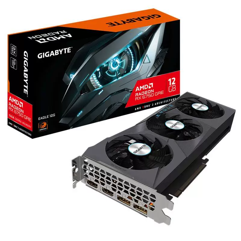 Gigabyte RX7700XT 12G/7650GRE 8G/RX9070XT Magic Eagle 16G настольная игровая графика