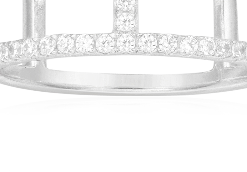 Bague Femme MONACO en Argenterie - Ref 3089103 Image 10