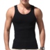 Mens vest nam đất hai sợi bông mạnh hai chiều hai chuỗi quầy bar với một chéo vành đai tốt bông đáy thoáng khí mùa hè. 