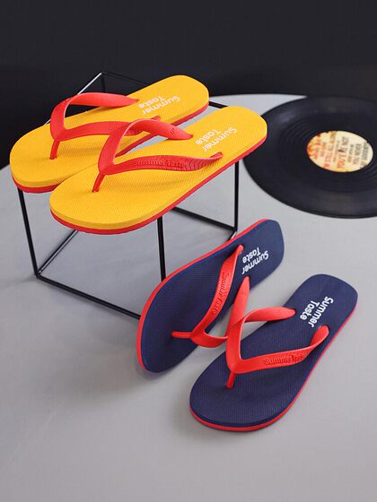 人字拖男2025夏季新款简约潮流沙滩鞋外穿防滑夹脚百搭韩版拖鞋男