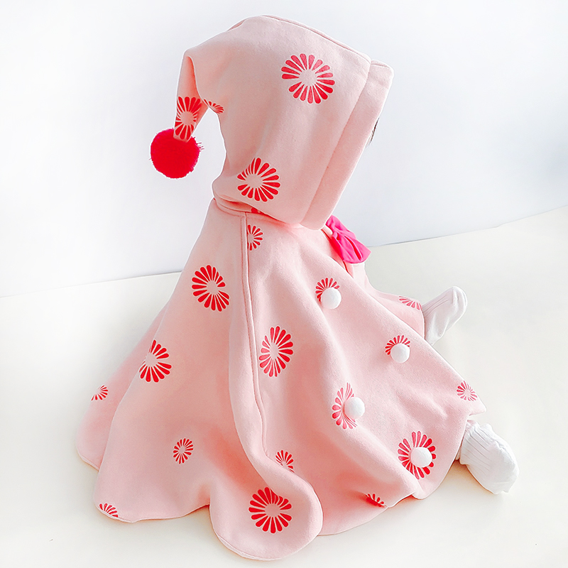 Baby Shawl Jacket Spring Autumn Season Children Cute Newborn Baby Princess Wind Cape Wind Cape Out for windproof