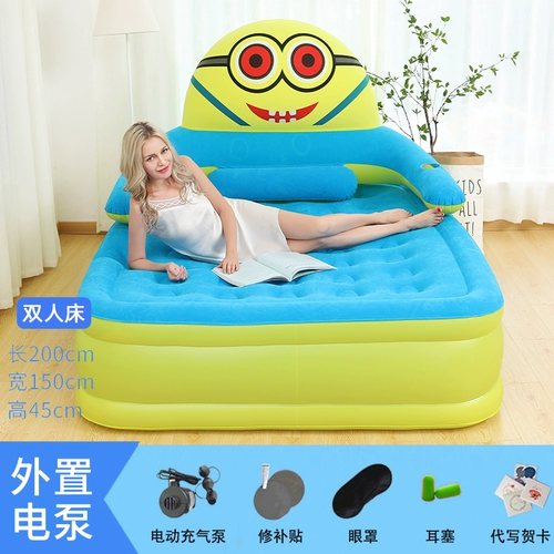 Мультяшный матрас для домашнего использования, портативный автоматический кушон, увеличенная толщина